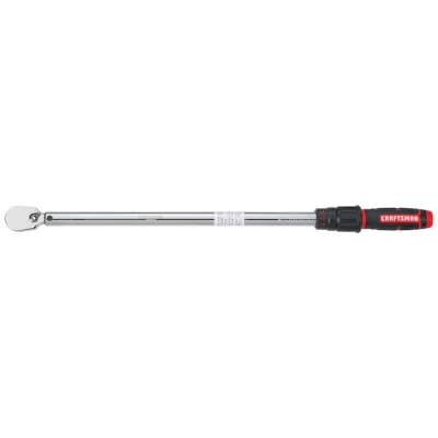 CRAFTSMAN CMMT99434 1/2-in Drive Click Torque Wrench (50-ft lb to 250-ft lb)