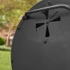 Char-Griller 2-In-1 250-Sq in Black Portable Charcoal Grill