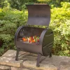 Char-Griller 2-In-1 250-Sq in Black Portable Charcoal Grill