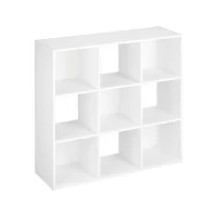 ClosetMaid 11.63-in H x 24-in W x 11.63-in D White Stackable Wood Laminate  Cube Organizer in the Cube Storage Organizers department at