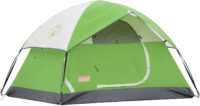 Coleman Sundome 2-Person Dome Camping Tent, Palm Green