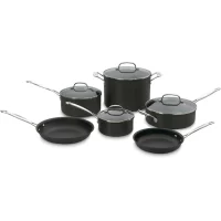 Cuisinart  10-Piece Chef's Classic 13.78-in Aluminum Cookware Set with Lid(s) Included