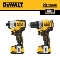 DEWALT DCK221F2 XTREME 2-Tool 12-Volt Max Brushless Power Tool Combo Kit with Soft Case (2-Batteries and charger Included)