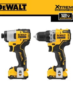 DEWALT DCK221F2 XTREME 2-Tool 12-Volt Max Brushless Power Tool Combo Kit with Soft Case (2-Batteries and charger Included)