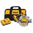 DEWALT DCS574W1 XR POWER DETECT 20-Volt Max 7-1/4-in Brushless Cordless Circular Saw (1-Battery and Charger Included)