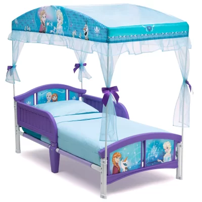 Disney Frozen Canopy Toddler Bed by Delta Children