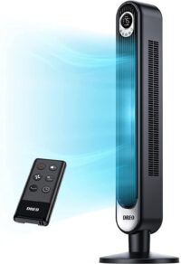 Dreo Cruiser Pro T1 Tower Fan, 42 Inch Quiet Oscillating Bladeless Fan