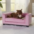 Enchanted Home Pet Surrey Cat & Dog Sofa Bed, Small (Pink)
