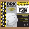 First Alert  6-Pack Hardwired Photoelectric Sensor Smoke Detector, White