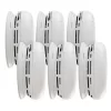 First Alert  6-Pack Hardwired Photoelectric Sensor Smoke Detector, White