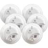 First Alert  Brk 6-Pack Hardwired Combination Smoke and Carbon Monoxide Detector