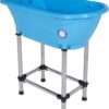 Flying Pig Grooming Dog Bath Tub (Blue)