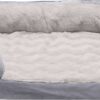 FurHaven Velvet Waves Perfect Comfort Orthopedic Sofa Cat & Dog Bed