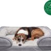 FurHaven Velvet Waves Perfect Comfort Orthopedic Sofa Cat & Dog Bed