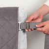FurHaven Water-Resistant Reversible Furniture Protector - Reversible Two Tone Gray & Mist