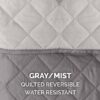 FurHaven Water-Resistant Reversible Furniture Protector - Reversible Two Tone Gray & Mist