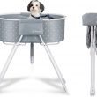Furesh Elevated Folding Pet Bath Tub & Wash Station for Bathing, Shower, and Grooming, Collapsible, Indoor and Outdoor, Perfect for Small and Medium Size Dogs, Cats and Other Pet