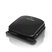 George Foreman GRP3060B 4-Serving Removable Plate Grill and Panini Press, Black, 9.2-in L x 6.69-in