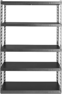 Gladiator  EZ Connect 48-in W x 24-in D x 72-in H 5-Tier Heavy Duty Steel Utility Shelving Unit