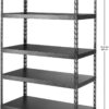 Gladiator EZ Connect 48-in W x 24-in D x 72-in H 5-Tier Heavy Duty Steel Utility Shelving Unit