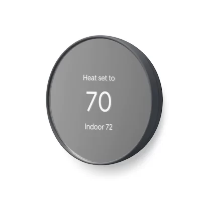 Google  Nest Smart Thermostat for Home in Charcoal
