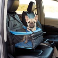 HDP Deluxe Lookout Dog, Cat & Small Animal Booster Car Seat - Blue