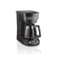 Hamilton Beach  12-Cup Black Stainless Steel Residential Drip Coffee Maker, (46293)
