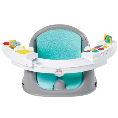 Infantino Music and Lights 3-in-1 Discovery Seat and Booster (Blue)