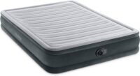 Intex Dura-Beam Deluxe Comfort Plush Air Mattress Series with Internal Pump, Queen, 13 in