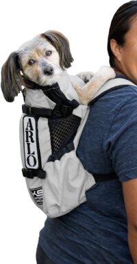 K9 Sport Sack Air 2 Forward Facing Dog Carrier Backpack, Light Grey