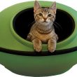 K&H PET PRODUCTS Thermo-Mod Dream Pod Heated Pet Bed 22 Inches Green/Black