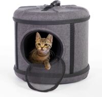 K&H Pet Products Mod Capsule Pet Carrier (Classy Gray)