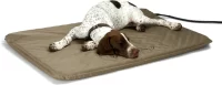 K&H Pet Products Outdoor Heated Dog Pad Tan Large 25 X 36 Inches