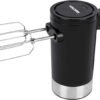 Kalorik 5-Speed Black Cordless Electric Hand Mixer