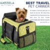 Katziela Quilted Companion Cat & Dog Carrier - Green