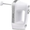 Kenmore 5-Speed Hand Mixer Beater Blender, 250 Watts, with Beaters, Dough Hooks, Liquid Blending Rod, Automatic Cord Retract, Burst Control, and Clip-On Accessory Storage