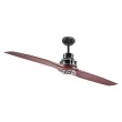 Kichler  56-in Satin Black Indoor Propeller Ceiling Fan with Remote (2-Blade)