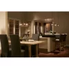 Kichler Barrington 3-Light 14-in Distressed Black and Wood Tone Incandescent Semi-flush Mount Light