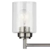 Kichler Winslow 21.5-in 3-Light Brushed Nickel Transitional Vanity Light