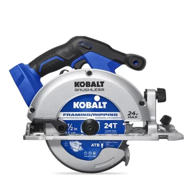 Kobalt KCS 124B-03 24-volt Max 6-1/2-in Cordless Circular Saw (-Batteries)