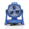 Kobalt KMF 1124A-03 7-in 3-Speed Indoor or Outdoor Blue Misting Stand Fan