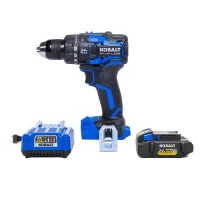 Kobalt KXDD 1424A-03 XTR 24-volt Max 1/2-in Brushless Cordless Drill (1-Battery Included and Charger Included)
