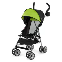 Kolcraft Cloud Lightweight Umbrella Stroller with Large Sun Canopy, Spring Green