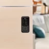 Kwikset Halo Matte Black Wi-fi Compatibility Single Cylinder Electronic Deadbolt Lighted Keypad Touchscreen Kwikset Halo Matte Black Wi-fi Compatibility Single Cylinder Electronic Deadbolt Lighted Keypad Touchscreen