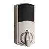 Kwikset SmartCode 913 Satin Nickel Single Cylinder Electronic Deadbolt Lighted Keypad