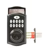 Kwikset SmartCode 913 Venetian Bronze Single Cylinder Electronic Deadbolt Lighted Keypad