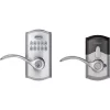 Kwikset SmartCode 955 Satin Chrome Single Cylinder Electronic Handle Lighted Keypad