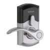 Kwikset SmartCode 955 Satin Chrome Single Cylinder Electronic Handle Lighted Keypad
