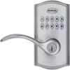 Kwikset SmartCode 955 Satin Chrome Single Cylinder Electronic Handle Lighted Keypad