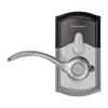 Kwikset SmartCode 955 Satin Chrome Single Cylinder Electronic Handle Lighted Keypad
